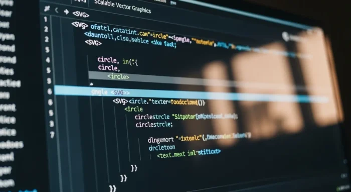 Geminiによって生成されたインフォグラフィック用のSVGコード
