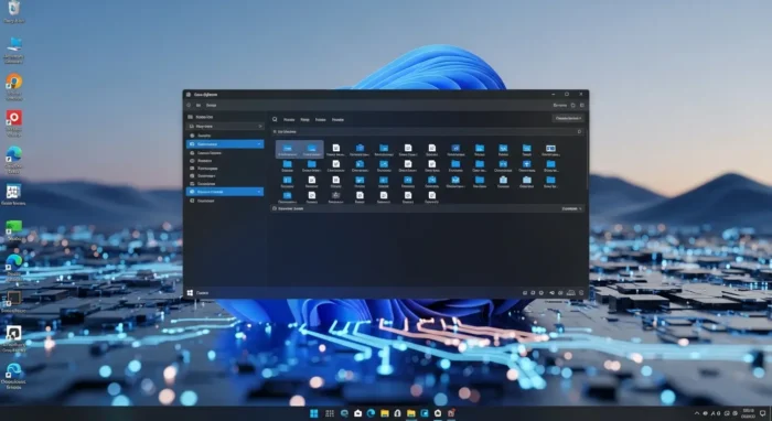 不具合が解消され快適に動作するWindows 11の画面