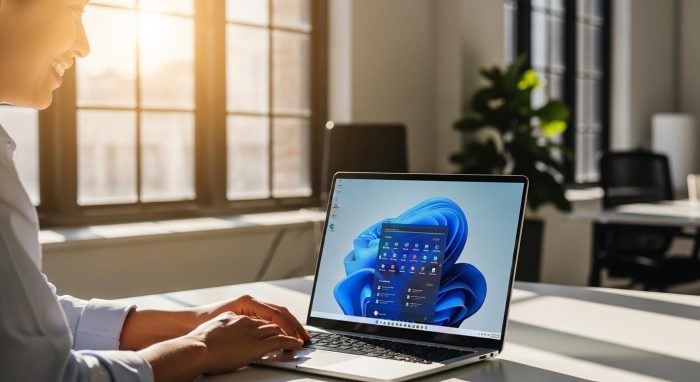 最新のWindows 11を使いこなし満足するユーザー