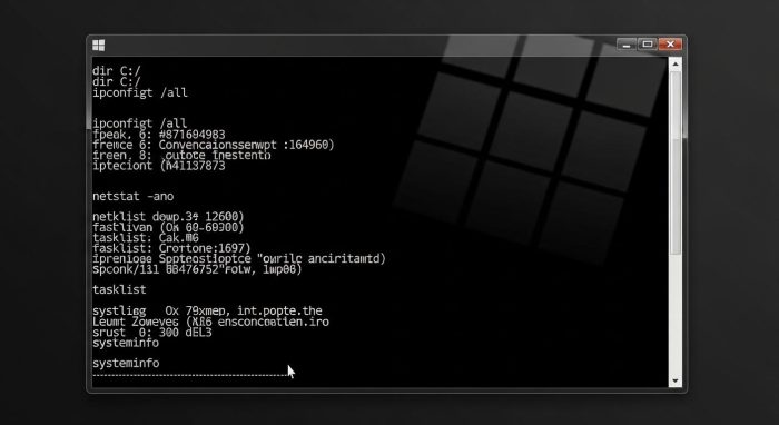 コマンドプロンプトでAI機能を無効化する操作画面