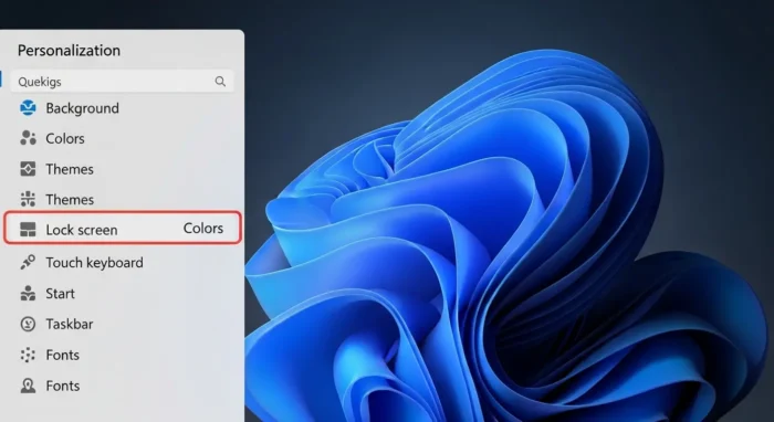 パーソナライズ設定でダークモードを選択する操作画面