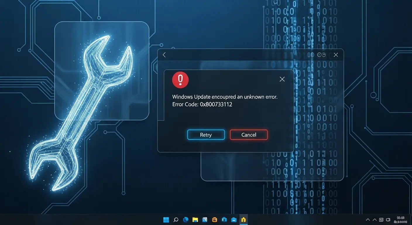 Windows Updateのエラーコード0x80073712を修復するイメージ画像