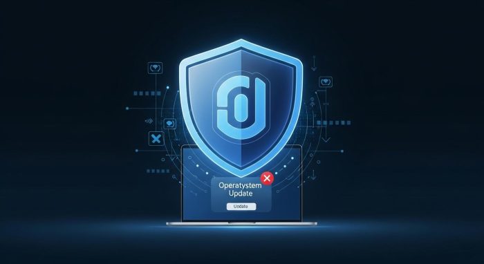 OSアップデートから設定を保護する概念図