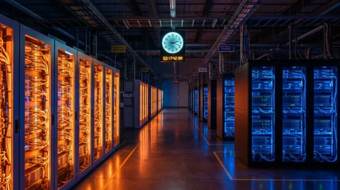 データセンターの負荷状況と最適な利用タイミングの可視化